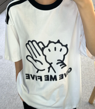 隨手定制的文化衫…舒服到想焊在身上