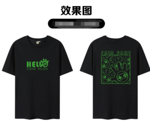 游戲公司專屬文化衫定制方案：手勢+品牌創意融合設計